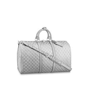 RARE Louis Vuitton Keepall 50 Bandoulière Glitter Capsul by VIRGIL ABLOH
